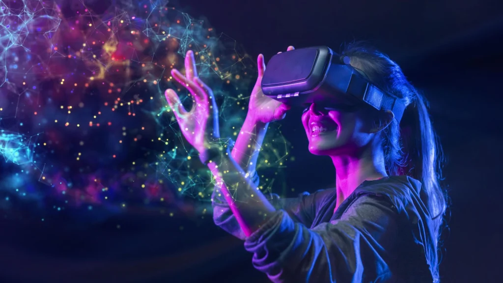 Virtual reality (VR) impact on education system.