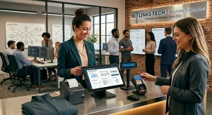 POS system for retail business.