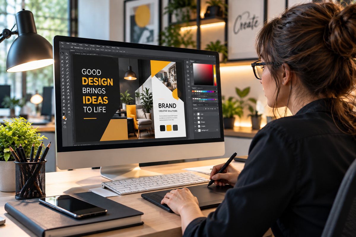 Professional graphic designing services